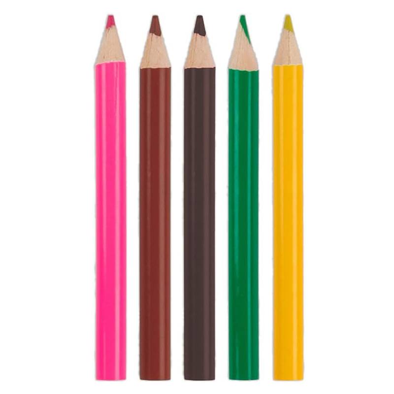Bloc para Pintar Animales Divertidos con Lápices de Colores - Imagen 1