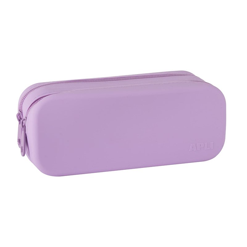 Estuche Doble de Silicona Nordik Lila