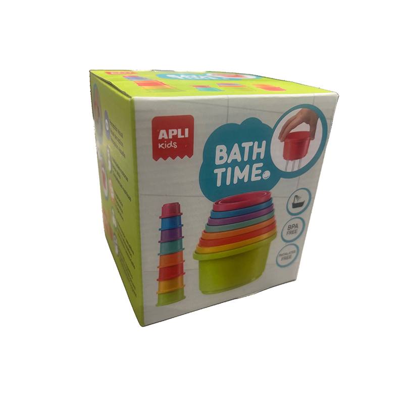 Vasos Apilables para Bañera