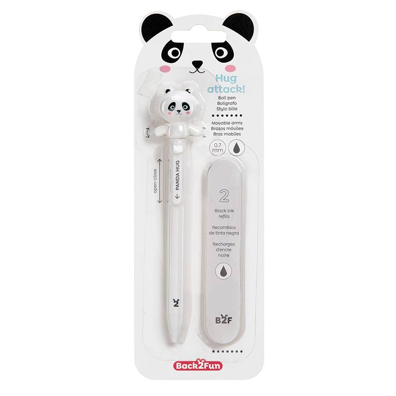 Back2Fun Bolígrafo Hug Attack Panda - Imagen 3