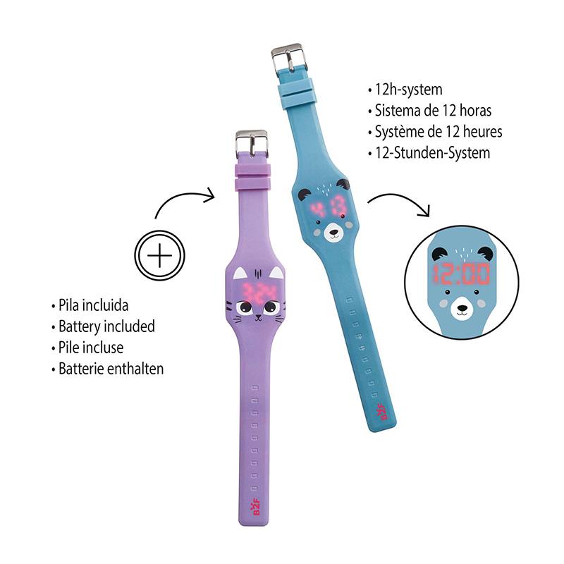 Back2Fun Reloj Digital Oso Azul - Imagen 2