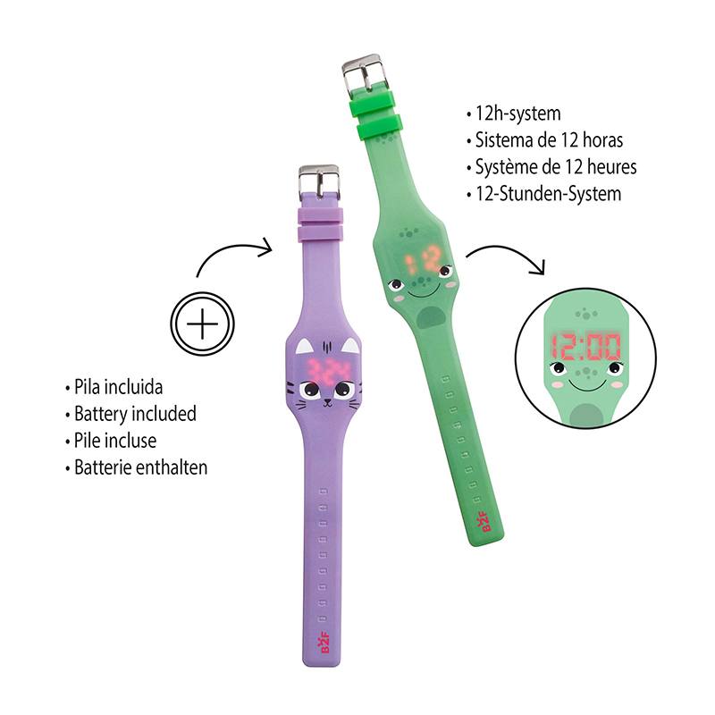 Back2Fun Reloj Digital Ranita Verde - Imagen 2