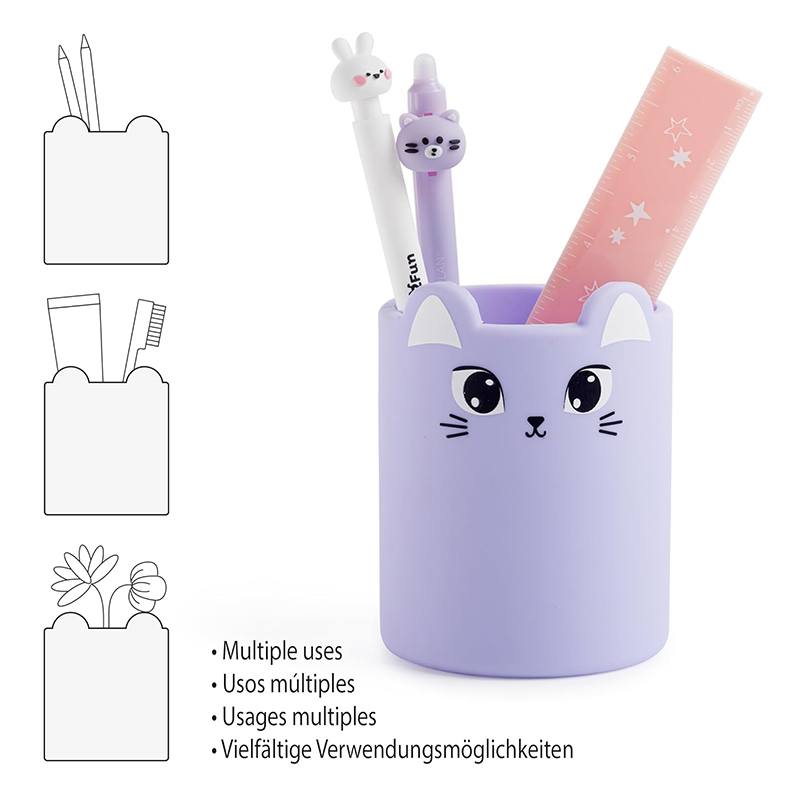 Back2Fun Cubilete De Silicona Gato - Imagen 1