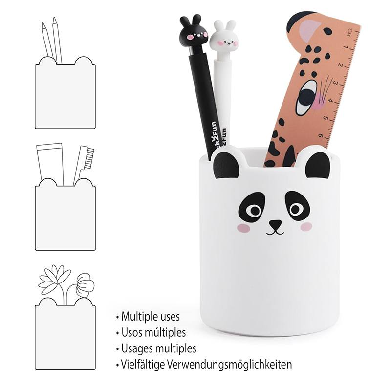 Back2Fun Cubilete De Silicone Urso Panda - Imagem 1