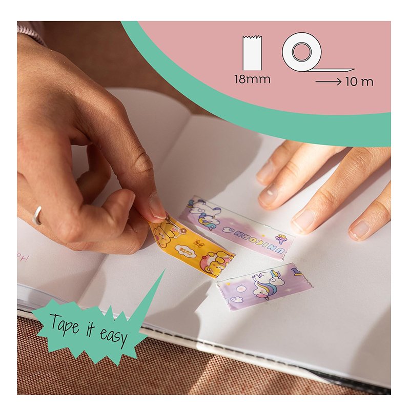 Back2Fun Dispensador Cinta Adhesiva Unicornio - Imagen 2