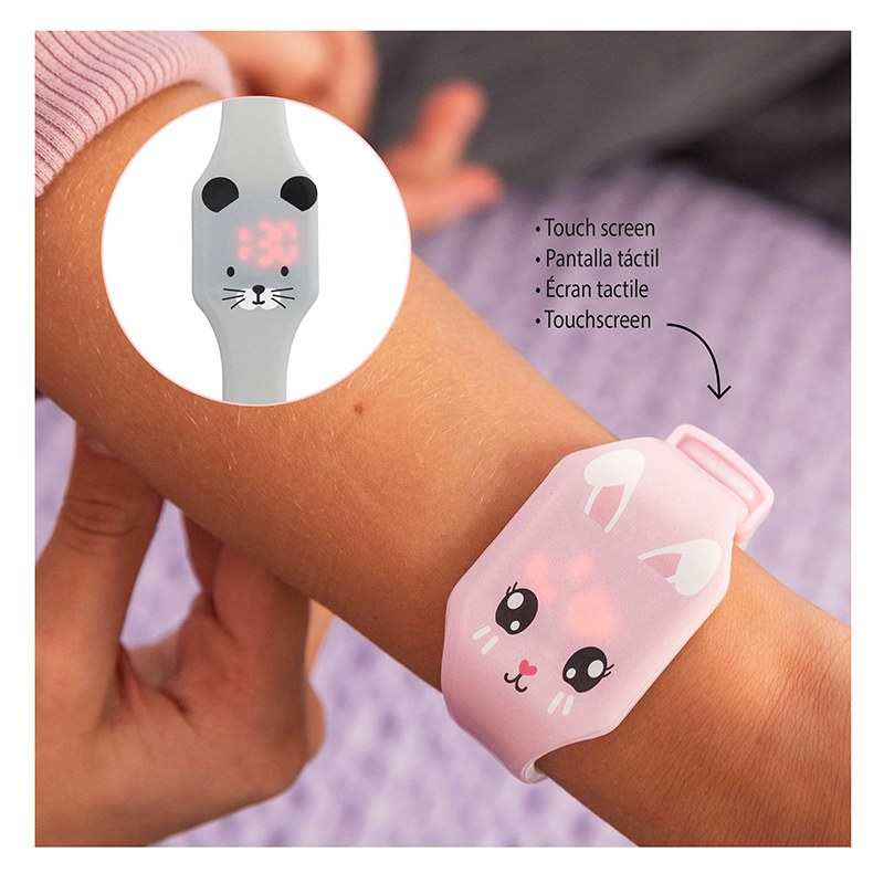 Back2Fun Reloj Digital Ratoncito Gris - Imagen 1