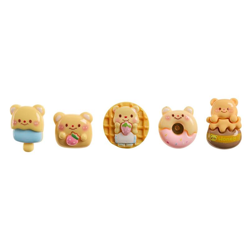 Back2Fun Set 5 Chinchetas Decorativas Osito