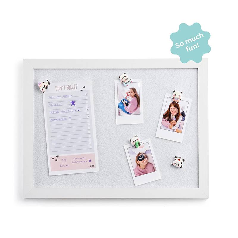 Back2Fun Set 5 Chinchetas Decorativas Panda - Imagen 1