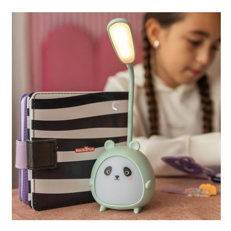 Back2Fun Lámpara LED Panda Verde Mint - Imagen 6