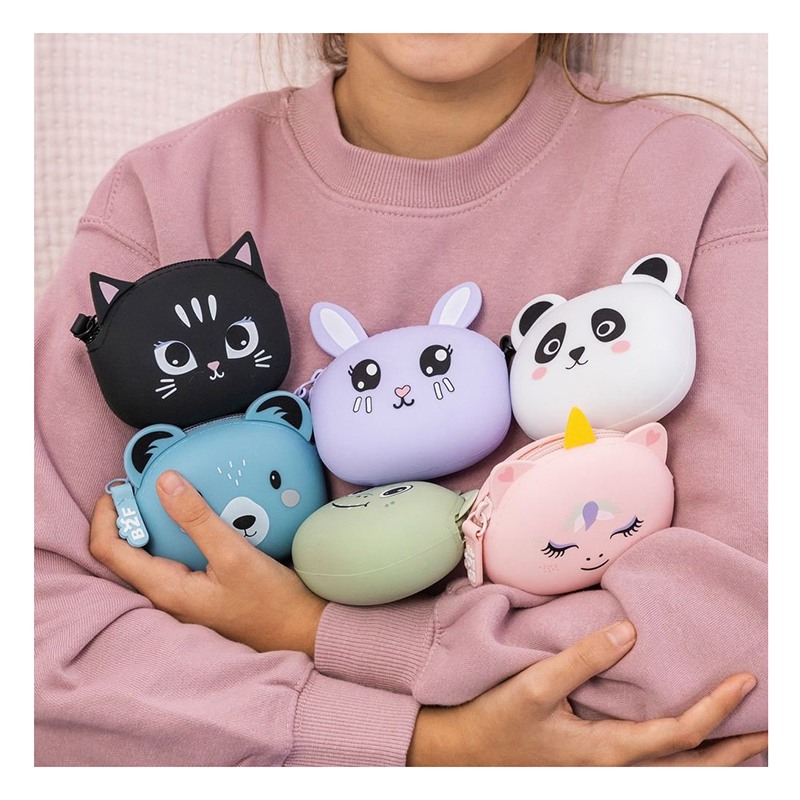 Back2Fun Carteira Silicone Puppies Panda - Imagem 4