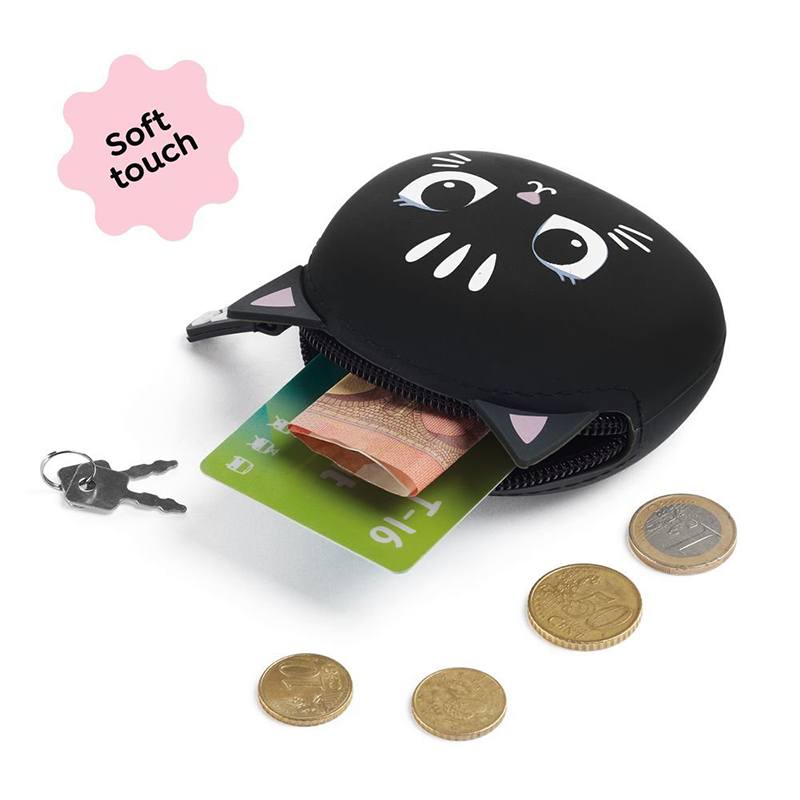 Back2Fun Carteira Silicone Gatinhos - Imagem 1