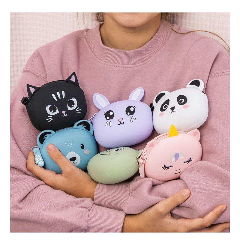 Back2Fun Carteira Silicone Gatinhos - Imagem 4