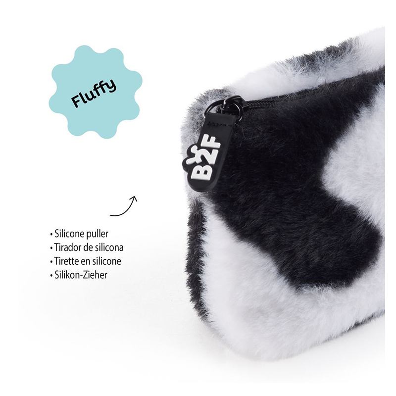 Back2Fun Estojo De Peluche Moo&Go Preto - Imagem 1