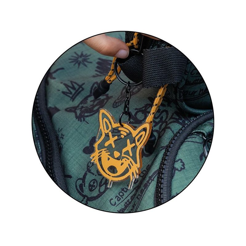 Mochila Escolar Triple Oslo Verde 41cm - Imagen 2