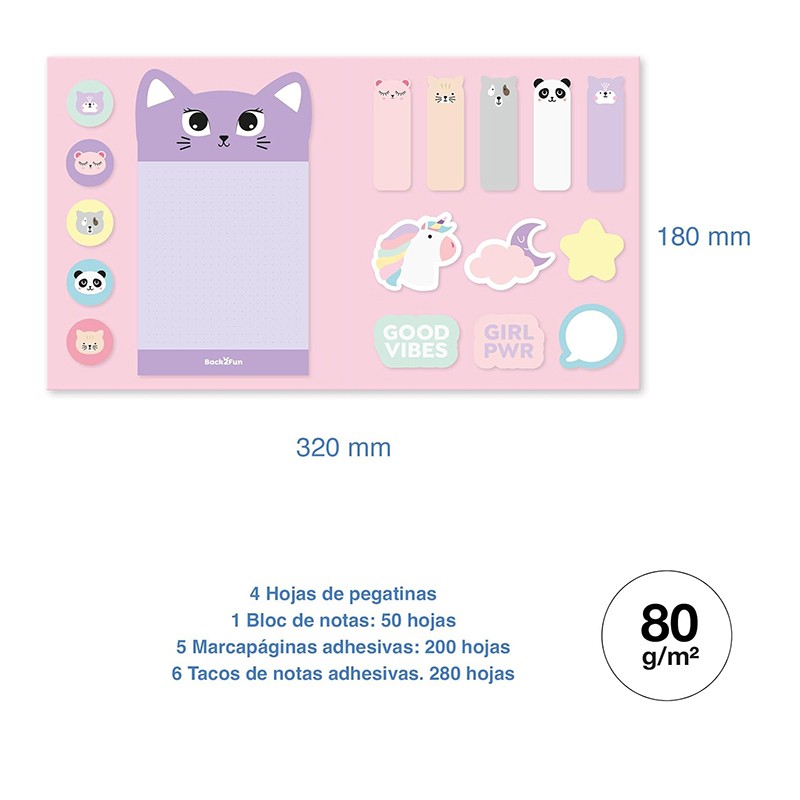 Back2Fun Libreta Notas Adhesivas - Imagen 2