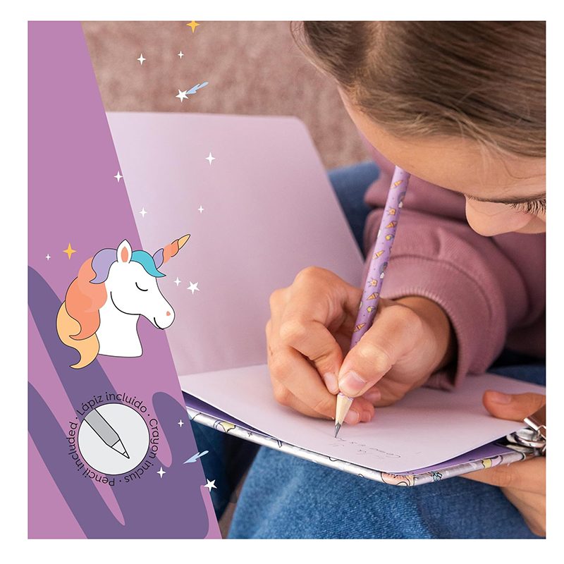 Back2Fun Diário Secreto Holográfico Unicórnio - Imagem 3