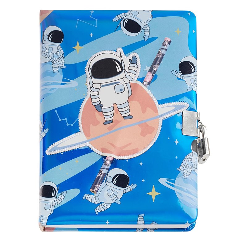 Back2Fun Diário Secreto Holográfico Astronauta