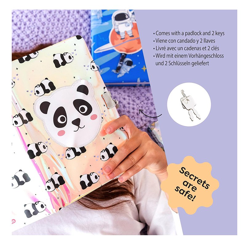 Back2Fun Diário Secreto Holográfico Panda - Imagem 2