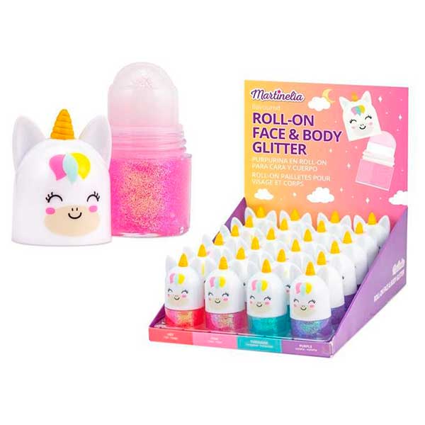 Roll-On Face and Body Glitter Martinelia - Imagem 1