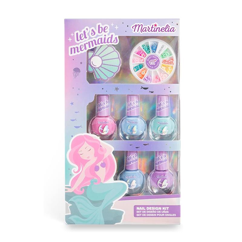 Martinelia Set de Diseño de Uñas Let's Be Mermaids