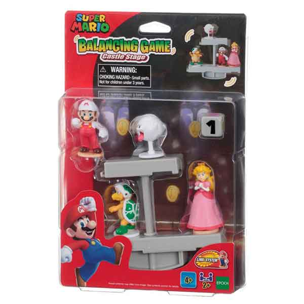 Mario Bros Juego Balancing Game Castle Stage - Imagen 1