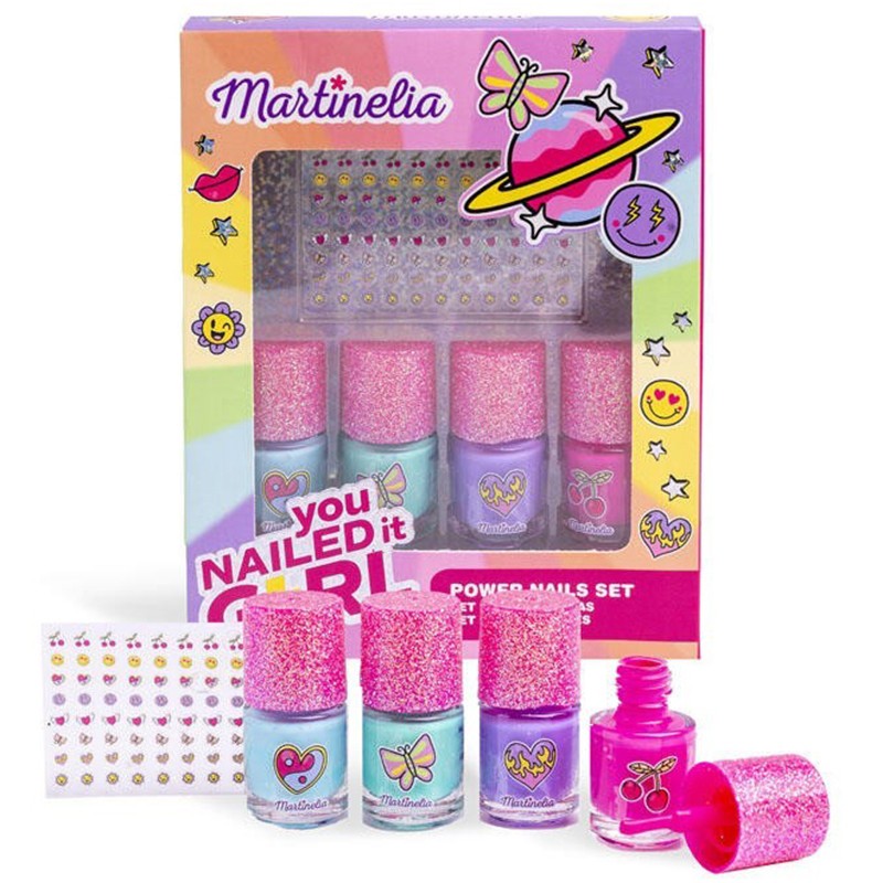 Martinelia - Set de manicure infantil Super Girl