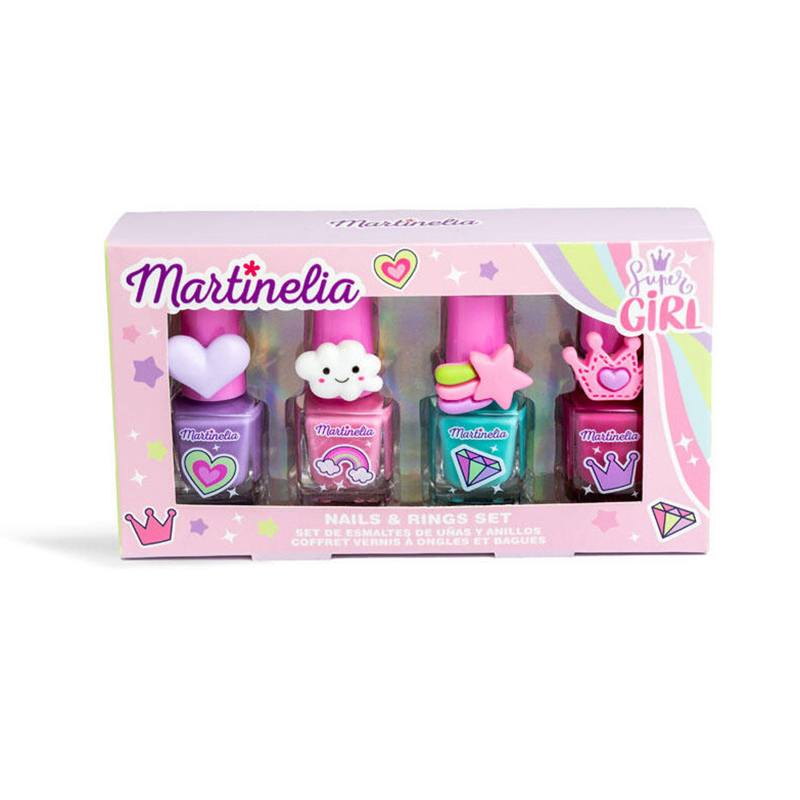 Martinelia Set Esmaltes de Uñas y Anillos Super Girl - Imagen 1