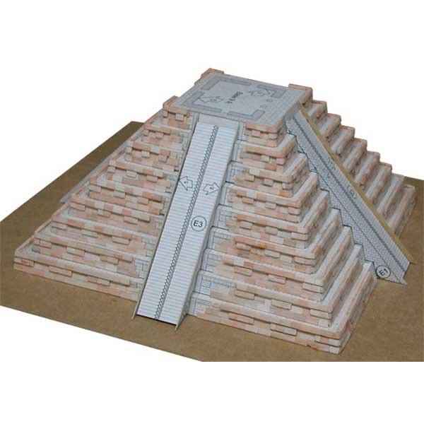 Aedes Ars 1270 Modelo Templo de Kukulcán 1:175 - Imagem 3