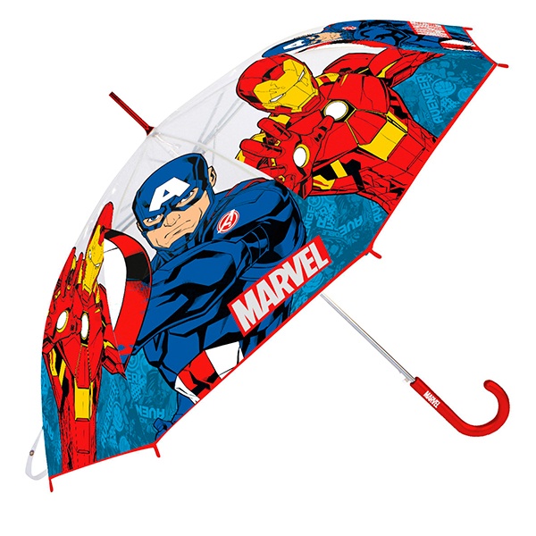 Guarda-chuva Transparente Avengers 46 cm - Imagem 1