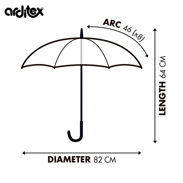 Dragon Ball Guarda-chuva Transparente 46 cm - Imagem 3