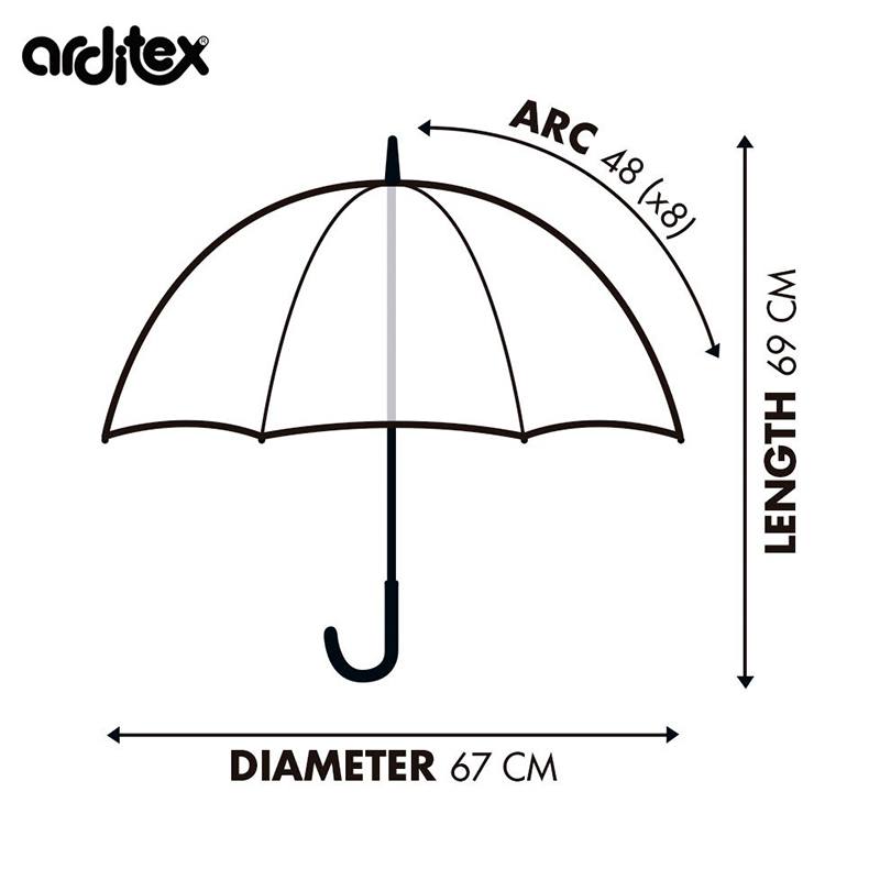 Dragon Ball Paraguas Transparente 67cm - Imagen 3