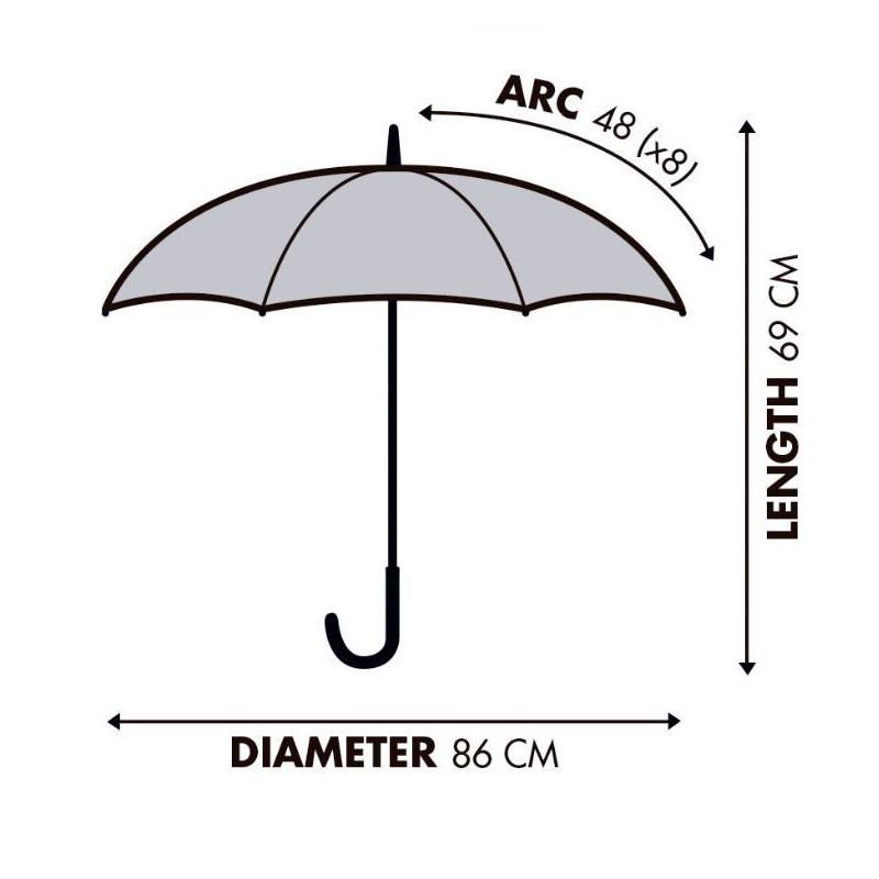 FC Barcelona Guarda-chuva Automático 86cm - Imagem 1