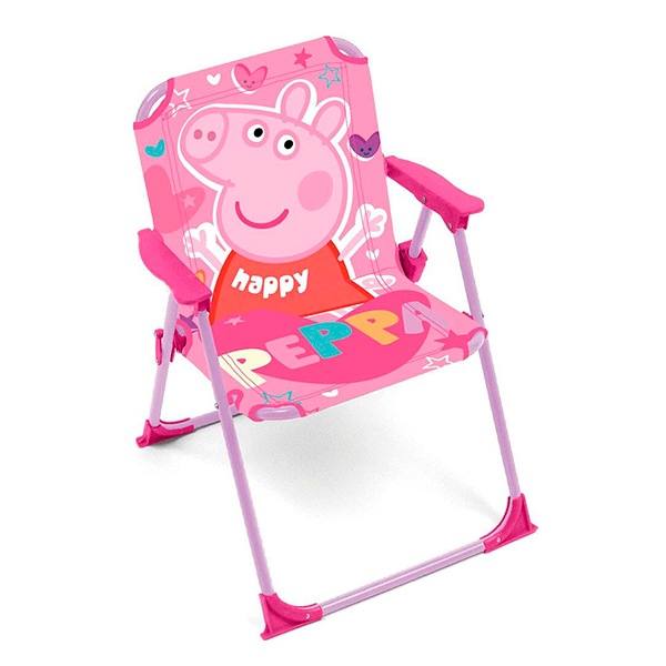 Porquinha Peppa Cadeira Dobrável Infantil - Imagem 1
