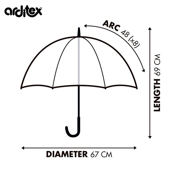 Peppa Pig Paraguas Burbuja 48 cm - Imagen 3