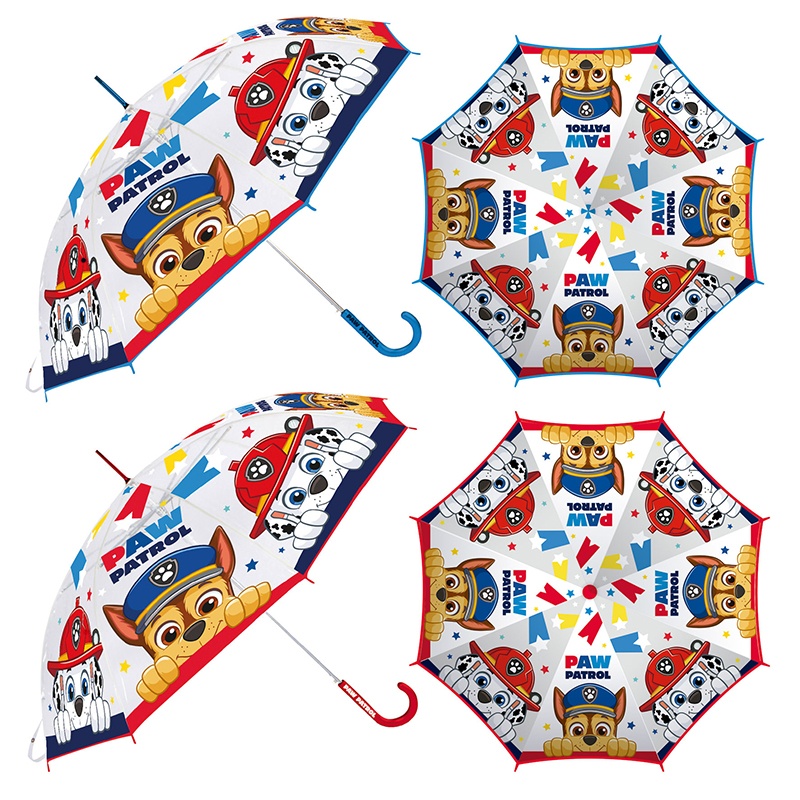 Paw Patrol Paraguas Manual Transparente - Imagen 2