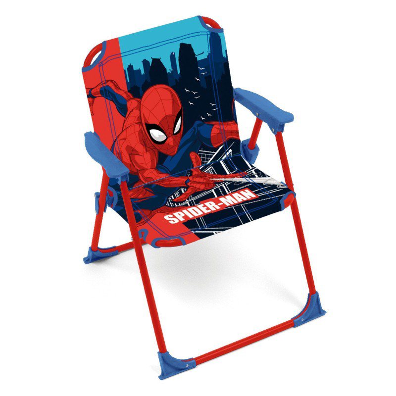 Spiderman Silla Plegable con Brazos