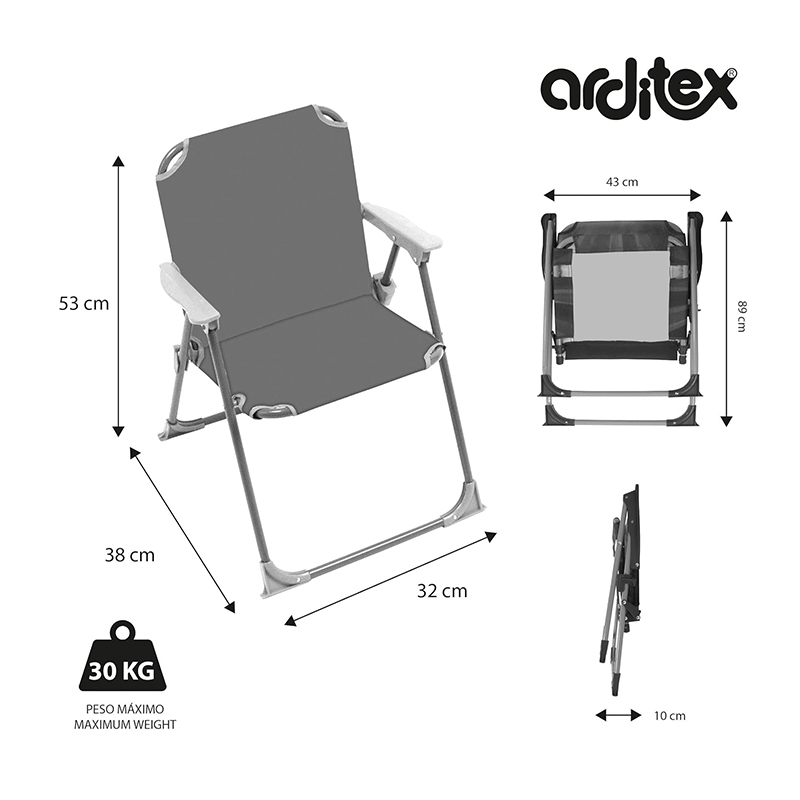 Frozen Silla Plegable Infantil con Brazos - Imagen 1