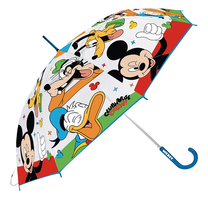 Paraigua Manual Transparent de Mickey