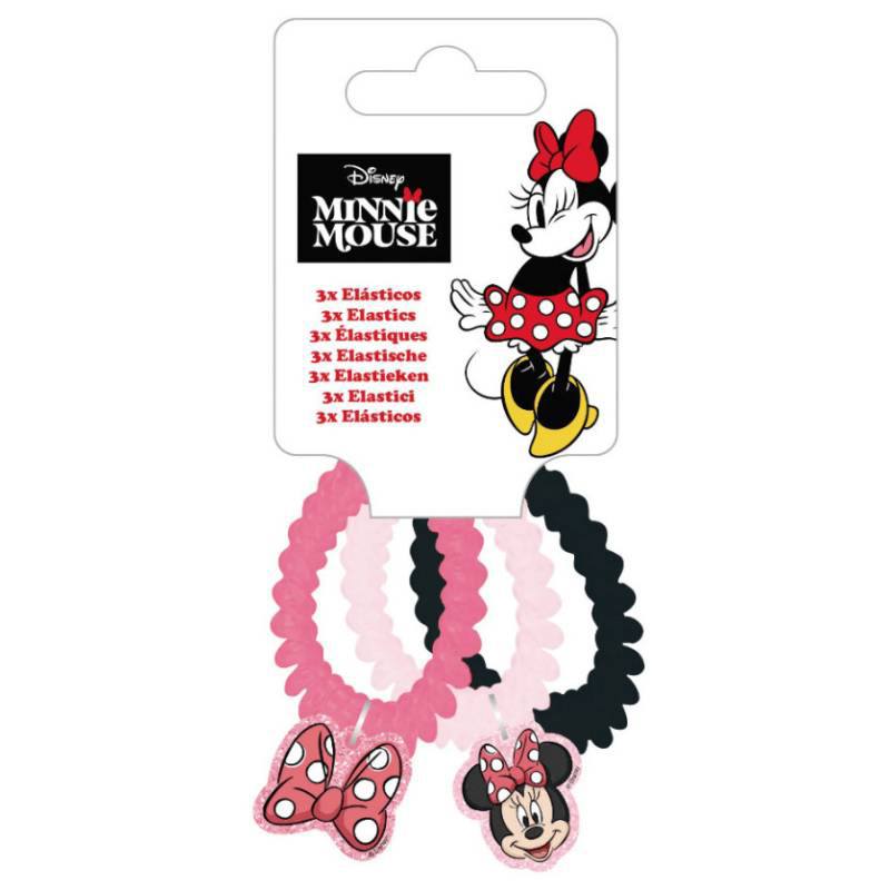 Minnie Set 3 Gomas para el Cabello