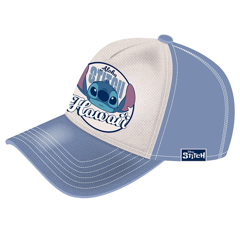 Stitch Gorra de Poliéster con Bordado