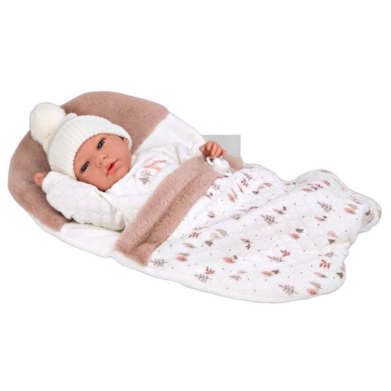 Nina Andie Rosa amb Saquet 40cm