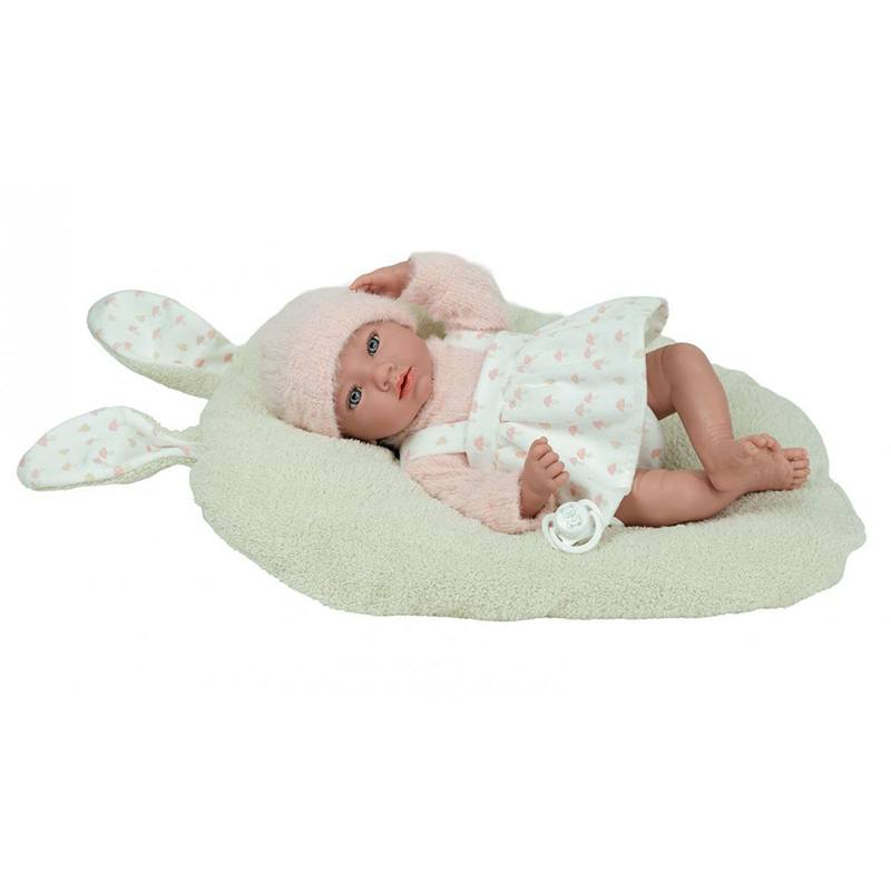 Bonecas Arias Bege com almofada 40cm