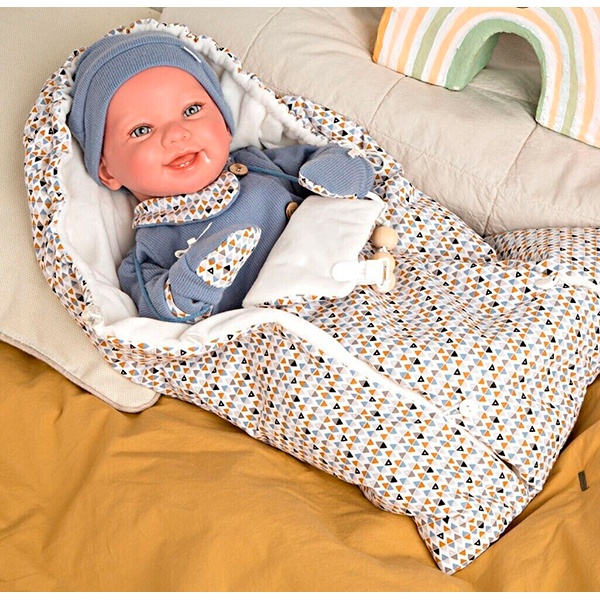 Bebé Reborn Daniel con Saco 45cm - Imatge 3