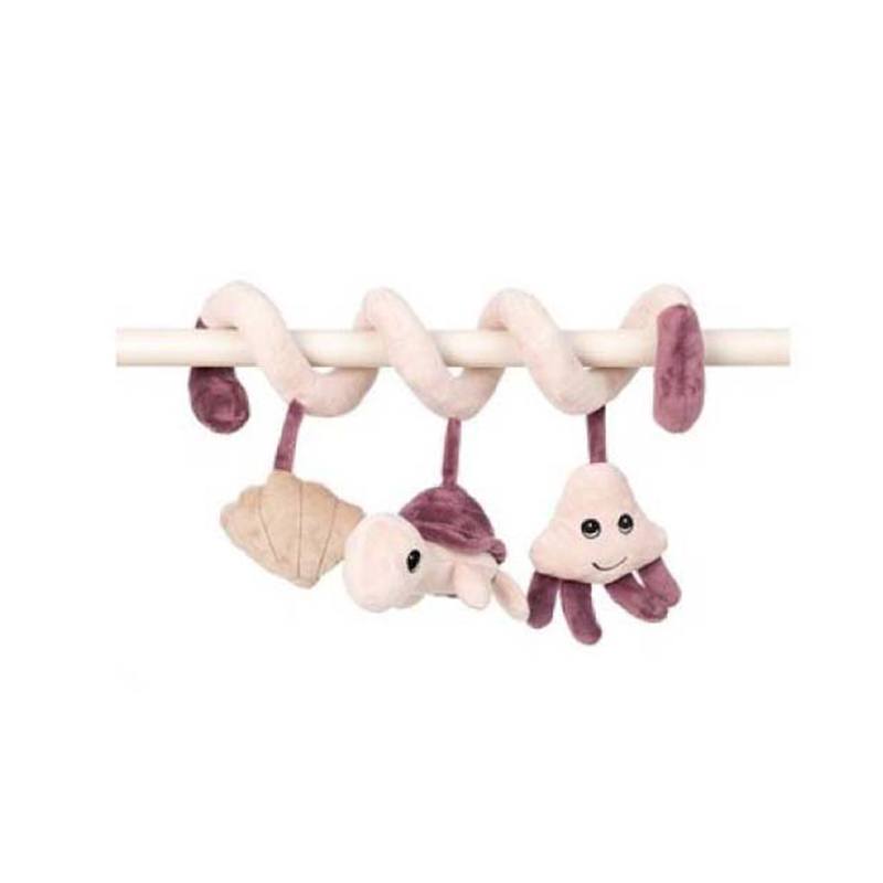 Baby Espiral Tartaruga Rosa 32cm