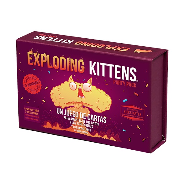Jogo Exploding Kittens Party Pack - Imagem 1