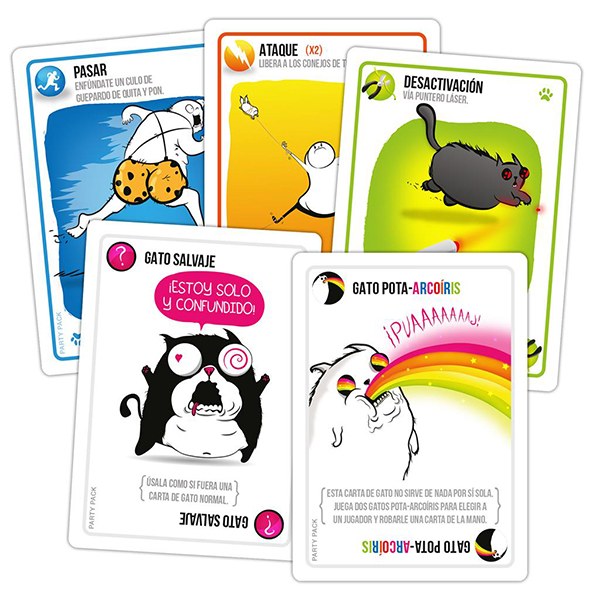 Juego Exploding Kittens Party Pack - Imatge 4