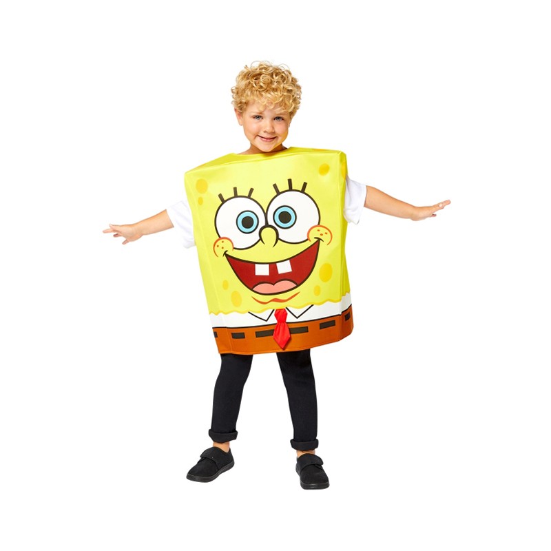 Bob Esponja Disfraz 3-7 Años
