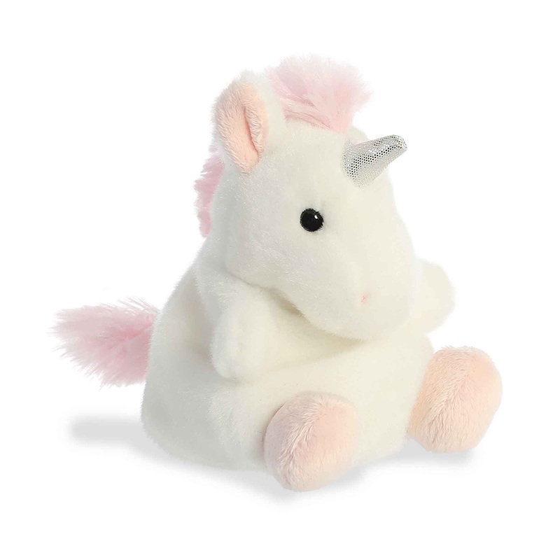 Palm Pals Peluche Unicórnio Sassy 13cm - Imagem 1