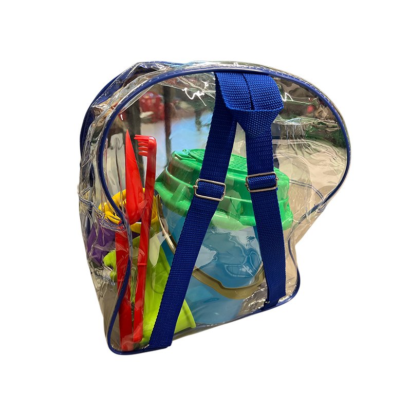 Mochila Transparente con Conjunto de Playa - Imagen 1