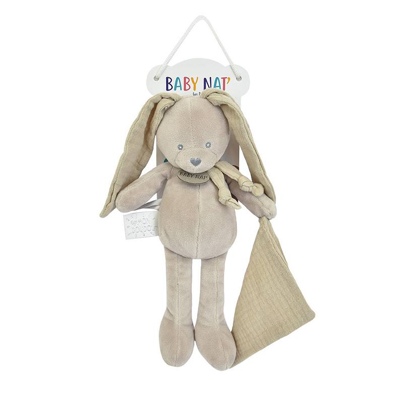 Pelúcia Coelho Mocca com Doudou